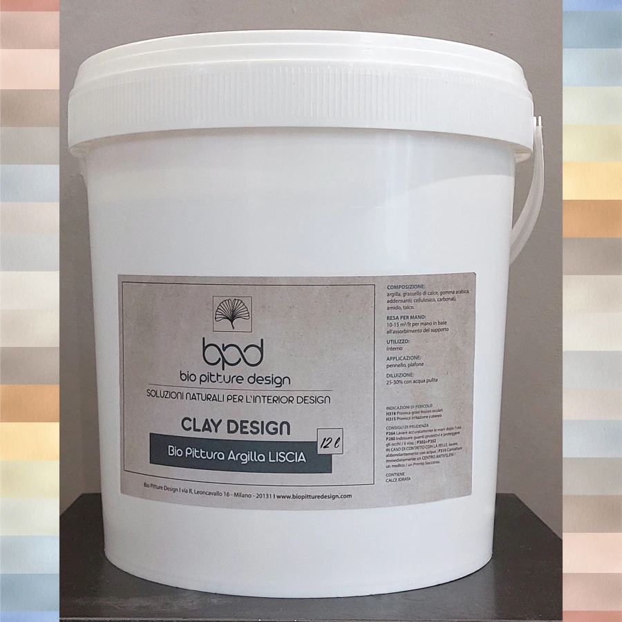 Bio Pittura Argilla Colorata