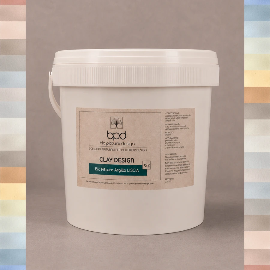 Bio Pittura Argilla_Colorata